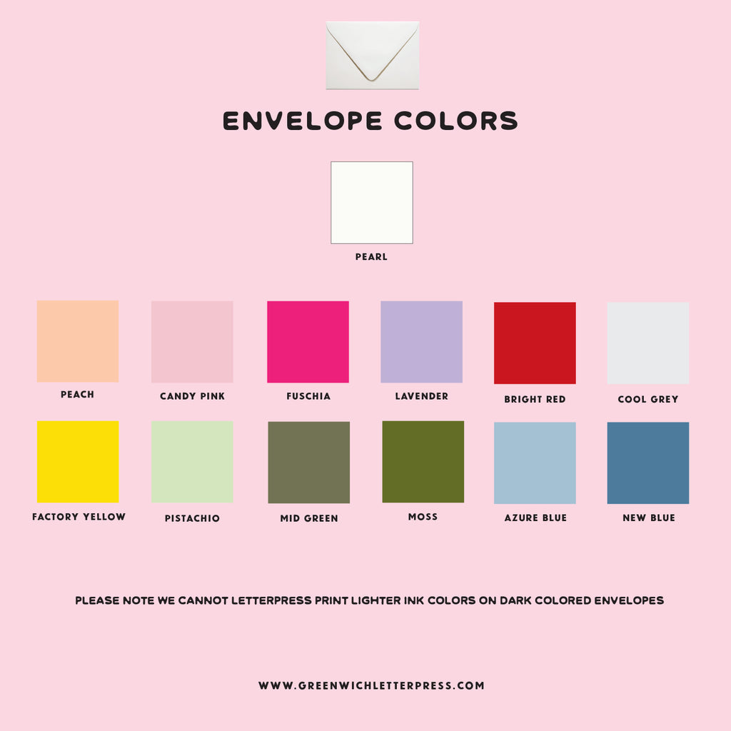 SWEET LETTERPRESS STATIONERY