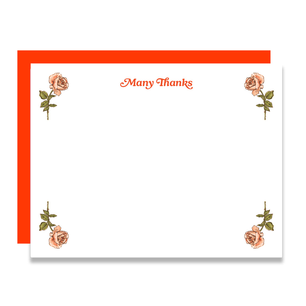 Many Thanks Roses (Set of 10)